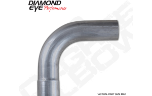 Diamond Eye Performance Exhaust Pipe Elbow 90 Degree L Bend 5 Inch Aluminized Performance Elbow - 529025
