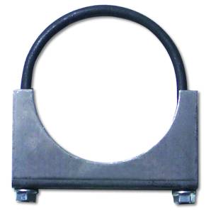 Diamond Eye Performance - Diamond Eye Performance Exhaust Clamp 2.5 Inch Standard Steel U-Bolt Saddle Clamp - 444004 - Image 2