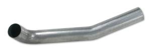 Diamond Eye Performance - Diamond Eye Performance Exhaust Pipe 3.8 Foot Tubing 4 Inch Outlet 98-02 Ford E-Series Second Section Pass Steel Aluminized - 124014 - Image 2