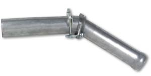 Diamond Eye Performance - Diamond Eye Performance Turbo Down Pipe 94-97.5 F250/F350 2nd Section No Oxygen Sensor 3 In. Inlet/Outlet Aluminized - 122003 - Image 2
