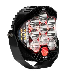 Baja Designs LP9 Pro LED Auxiliary Light Pod Light Pattern Driving/Combo Red Backlight Clear Lens - 320014
