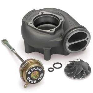 Banks Power Turbo Upgrade Kit 99.5-03 Ford 7.3L Big-Head Wastegate Compressor Wheel Quick Turbo - 24458