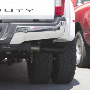 Banks Power - Banks Power Monster Exhaust System Single Exit Black Ob Round Tip 2017-2022 Ford Super Duty 6.7L Diesel - 49794-B - Image 2