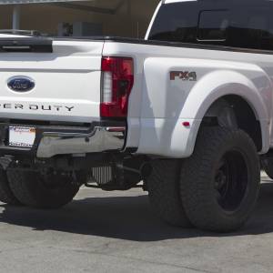 Banks Power - Banks Power Monster Exhaust System Single Exit Black Ob Round Tip 2017-2022 Ford Super Duty 6.7L Diesel - 49794-B - Image 4