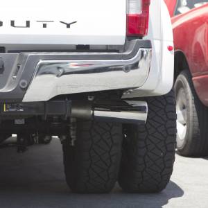 Banks Power - Banks Power Monster Exhaust System Single Exit Chrome Ob Round Tip 2017- 2022 Ford Super Duty 6.7L Diesel - 49794 - Image 2