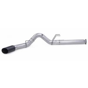 Banks Power - Banks Power Monster Exhaust System 5-inch Single Exit Black Tip 2017- 2023 Ford F250/F350/F450 6.7L - 49795-B - Image 1
