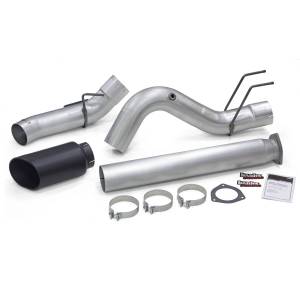 Banks Power - Banks Power Monster Exhaust System 5-inch Single Exit Black Tip 2017- 2023 Ford F250/F350/F450 6.7L - 49795-B - Image 2