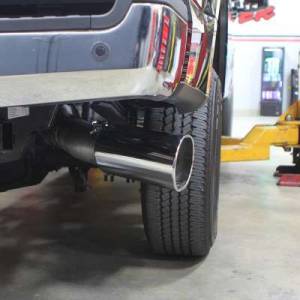Banks Power - Banks Power Monster Exhaust System 5-inch Single Exit Chrome Tip 2017- 2023 Ford F250/F350/F450 6.7L - 49795 - Image 4