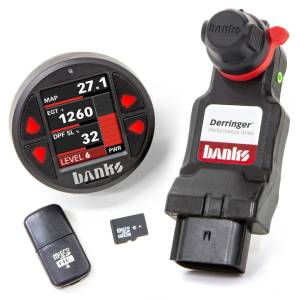 Banks Power Derringer Tuner with iDash 1.8 DataMonster with ActiveSafety 11-19 Ford 6.7 - 66795