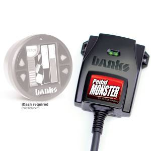 Banks Power - Banks Power PedalMonster, Throttle Sensitivity Booster for use with existing iDash and/or Derringer for many Cadillac, Chevy/GMC, Chrysler, Dodge, Jeep, Nissan - 64331 - Image 1