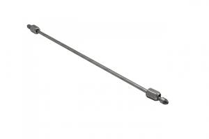 Fleece Performance 19 Inch High Pressure Fuel Line 8mm x 3.5mm Line M14 x 1.5 Nuts - FPE-34200-19