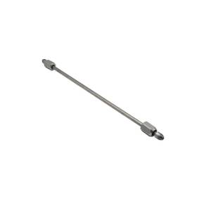 Fleece Performance 15 Inch High Pressure Fuel Line 8mm x 3.5mm Line M14 x 1.5 Nuts - FPE-34200-15