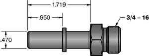 Fleece Performance 12mm Quick Connect to 3/4 Inch-16 O-ring (-8 AN) - FPE-34550-A