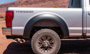Bushwacker - Bushwacker Extend-A-Fender Flares Black Smooth Finish 2-Piece Rear - 20088-02 - Image 2