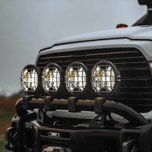 KC HiLiTES - KC HiLiTES SlimLite 8" LED - Stone Guard - Black - 7230 - Image 11