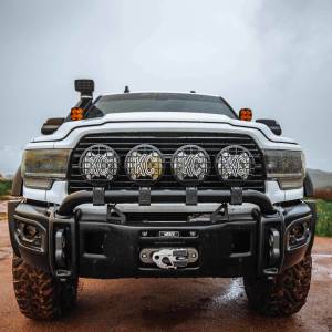 KC HiLiTES - KC HiLiTES SlimLite 8" LED - Stone Guard - Black - 7230 - Image 13