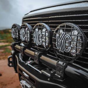 KC HiLiTES - KC HiLiTES SlimLite 8" LED - Stone Guard - Black - 7230 - Image 14
