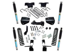 Superlift 4 inch Lift Kit - 2017-2022 Ford F-250 and F-350 Super Duty 4WD - with Bilstein Shocks - Diesel Only - K164B