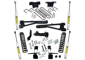 Superlift 4 inch Radius Arm Lift Kit - 2017-2022 Ford F-250 and F-350 Super Duty 4WD - with Superlift Shocks - Diesel Only - K165