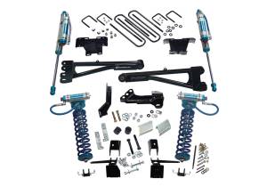 Superlift 4" King Ed Radius Arm Lift Kit-17-22 F250/350 4WD w Kng Frt Clvrs & Res Rr Shcks - K165KG