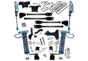 Superlift 6" King Ed 4-Link Lift Kit-17-22 F250/350 4WD w King Frt Clvr & Res Rr Shcks - K171KG