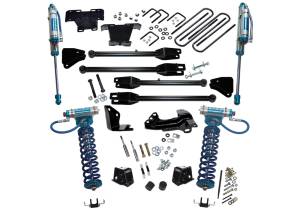 Superlift - Superlift 4 inch Lift Kit - 2005-2007 Ford F-250 and F-350 Super Duty 4WD with a 4-Link Conversion and King Coilover and Shocks - K230KG - Image 1