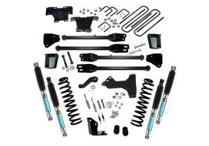 Superlift 6 inch Lift Kit - 2005-2007 Ford F-250 and F-350 Super Duty 4WD - Diesel Engine - with a 4-Link Conversion and Bilstein Shocks - K231B