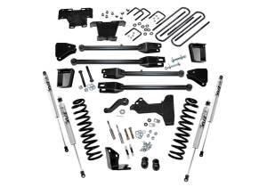 Superlift - Superlift 6 inch Lift Kit - 2005-2007 Ford F-250/350 4WD Diesel Engine with 4-Link Conversion with FOX 2.0 Series Shocks - K231F - Image 1