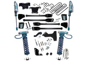 Superlift 6 inch Lift Kit - 2005-2007 Ford F-250 and F-350 Super Duty 4WD with a 4-Link Conversion and King Coilover and Shocks - K231KG