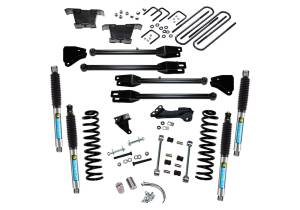 Superlift - Superlift 4 inch Lift Kit - 2008-2010 Ford F-250 and F-350 Super Duty 4WD - Diesel Engine - with a 4-Link Conversion and Bilstein Shocks - K233B - Image 1