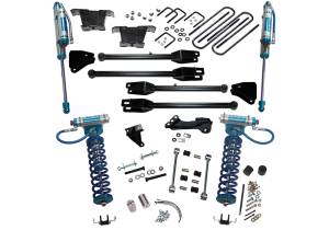 Superlift 4 inch Lift Kit - 2008-2010 Ford F-250 and F-350 Super Duty 4WD with a 4-Link Conversion and King Coilovers and Shocks - K233KG