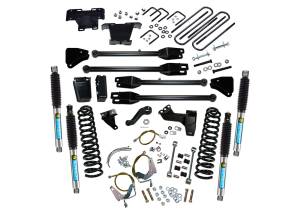 Superlift 6 inch Lift Kit - 2008-2010 Ford F-250 and F-350 Super Duty 4WD - Diesel Engine - with a 4-Link Conversion and Bilstein Shocks - K234B