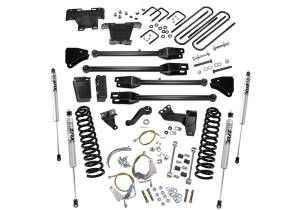 Superlift 6 inch Lift Kit - 2008-2010 Ford F-250/350 4WD Diesel Engine with 4-Link Conversion with FOX 2.0 Series Shocks - K234F