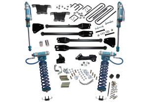 Superlift - Superlift 4 inch Lift Kit - 2011-2016 Ford F-250 and F-350 Super Duty 4WD with a 4-Link Conversion and King Coilovers and Shocks - K236KG - Image 1