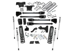 Superlift - Superlift 6 inch Lift Kit - 2011-2016 Ford F-250/350 4WD Diesel Engine with 4-Link Conversion with FOX 2.0 Series Shocks - K237F - Image 1