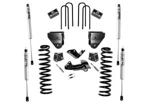 Superlift 4 inch Lift Kit - 2005-2007 Ford F-250/350 4WD Diesel Engine without 4-Link Conversion with FOX 2.0 Series Shocks - K796F