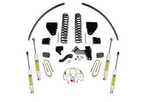 Superlift 6 inch Lift Kit - 2008-2010 Ford F-250 and F-350 Super Duty 4WD - Diesel Engine - with Superlift Shocks - K856