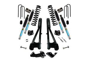 Superlift 4" Lift Kit - 05-07 F250/F350 4WD - Dsl w/ Replacement Radius Arms w/ Bil Shocks - K975B