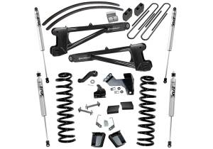 Superlift 8 inch Lift Kit - 2011-2016 Ford F-250/350 4WD Diesel Engine with Replacement Radius Arms with FOX 2.0 Series Shocks - K991F