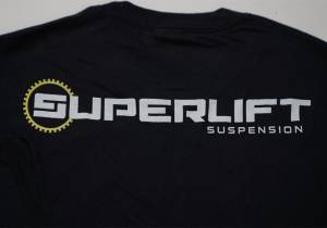 Superlift - Superlift Jet Black Large T- Pocket Style Front with Superlift Emblem and Superlift logo Back - PC55PL - Image 3