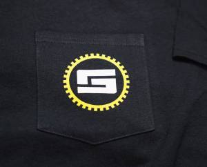 Superlift - Superlift Jet Black Large T- Pocket Style Front with Superlift Emblem and Superlift logo Back - PC55PL - Image 4