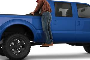 AMP Research - AMP Research BedstepÂ®2 Flp Dwn Side Bmpr Stp 99-16 F-250/350, 08-16 F-450/550 - 75403-01A - Image 4