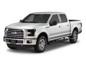 AMP Research - AMP Research 2015-2023 Ford F-150 BedstepÂ®2 Flp Dwn Side Bmpr Stp 15-23 Ford F-150 - 75412-01A - Image 1