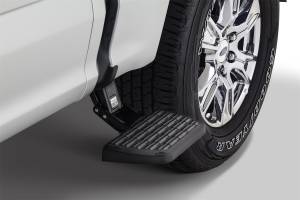 AMP Research - AMP Research 2015-2023 Ford F-150 BedstepÂ®2 Flp Dwn Side Bmpr Stp 15-23 Ford F-150 - 75412-01A - Image 2