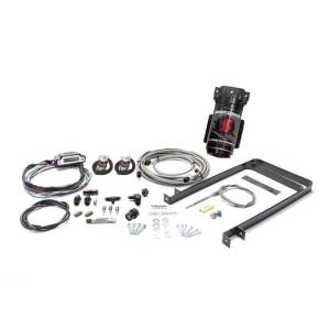 Snow Performance Diesel Stage 3 Boost CoolerWater-Methanol Injection Kit Dodge 5.9L Cummins (Stainless Steel Braided Line 4AN Fittings). - SNO-500-BRD-T