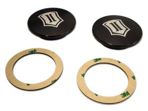 ICON Vehicle Dynamics - ICON Vehicle Dynamics TUBULAR UPPER CONTROL ARM BILLET CAP SET - 191011 - Image 1