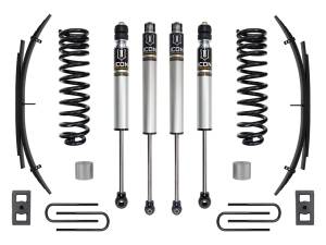 ICON Vehicle Dynamics 23 FORD F250/F350 DIESEL 2.5" STAGE 1 SUSPENSION SYSTEM W EXPANSION PACK - K62561L