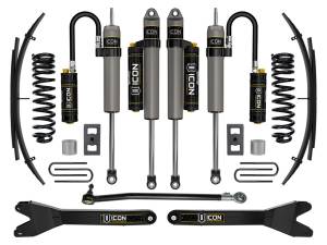 ICON Vehicle Dynamics 23 FORD F250/F350 DIESEL 2.5" STAGE 4 SUSPENSION SYS RADIUS ARMS/EXPANSION PACK - K62564RL