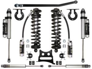 ICON Vehicle Dynamics - ICON Vehicle Dynamics 2005-2016 FORD F-250/F-350 2.5-3" LIFT STAGE 4 COILOVER CONVERSION SYSTEM - K63104 - Image 1