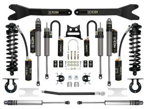 ICON Vehicle Dynamics 2005-2016 FORD F-250/F-350 SUPER DUTY 2.5-3" LIFT STAGE 6 COILOVER CONVERSION SYSTEM - K63106